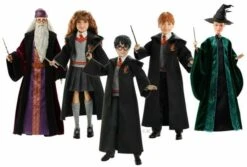 MATTEL Harry Potter Figurenset 5 Figuren Je 25-30 Cm Hoch In XL Verpackung -Spielwaren Verkauf mattel harry potter wizarding world sammelfiguren 5 pack 32 5x63 5cm 3