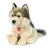 Teddy Hermann 92738 Wolf Sitzend 29cm Plüsch Kuscheltier Wildtier -Spielwaren Verkauf pic 600 92738