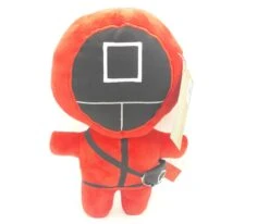 Traffic Agent Squid Game Plüsch Kuscheltier Plüschfigur Ca 20cm - Viereck