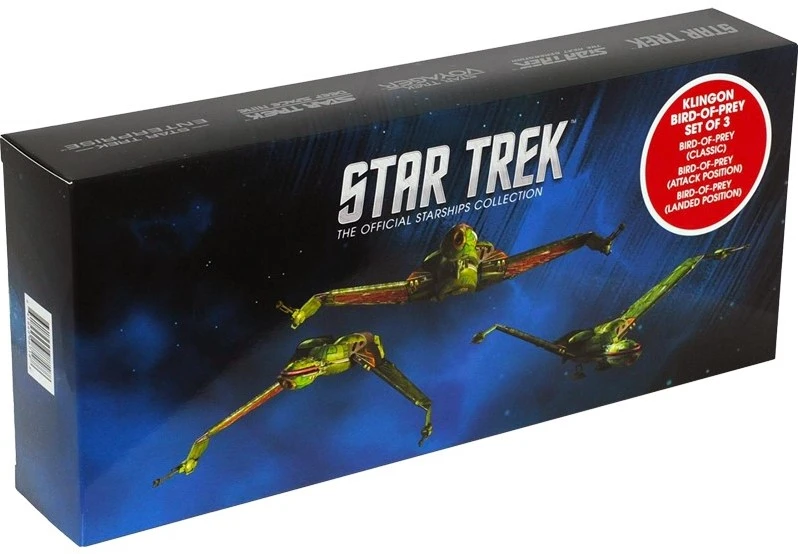 Star Trek Starships Collection Klingon Bird-of-Prey Set Raumschiffmodelle 4 Star Trek Starships Collection Klingon Bird-of-Prey Set Raumschiffmodelle – Bild 2